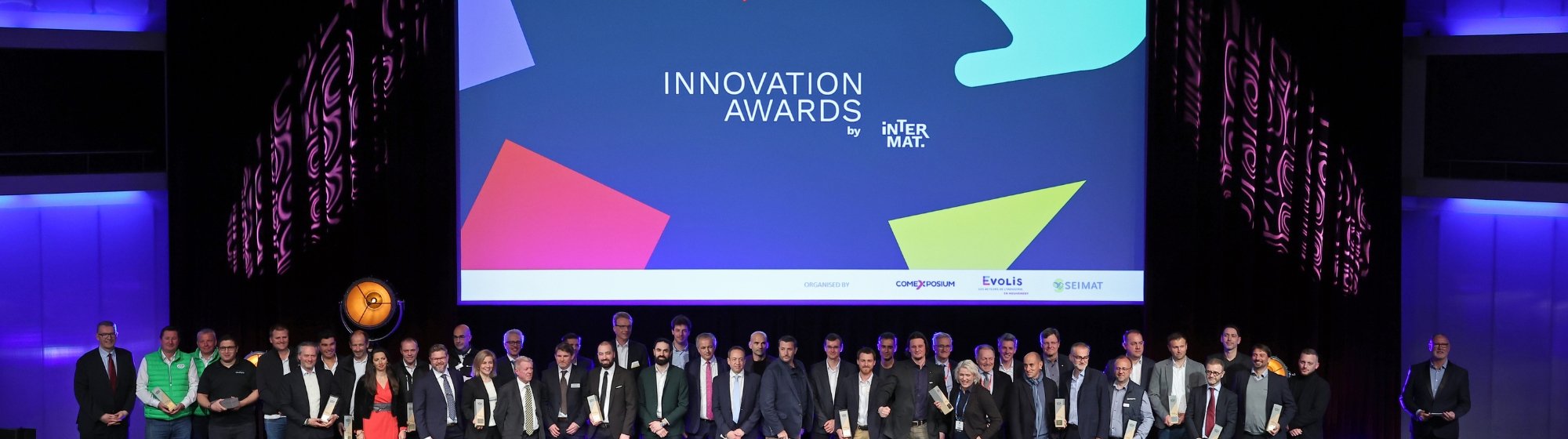 banner innovation awards intermat 2024