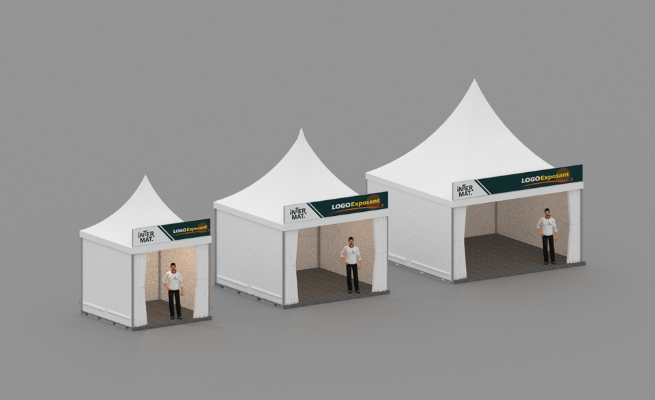 Stands extérieurs INTERMAT