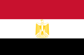 Drapeau de l'Egypte