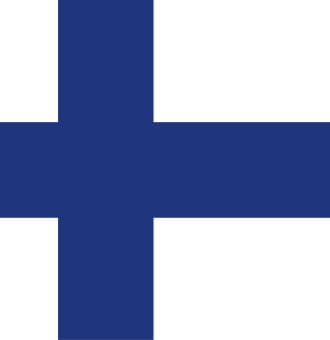 Intermat 2024 drapeau finland taille carré