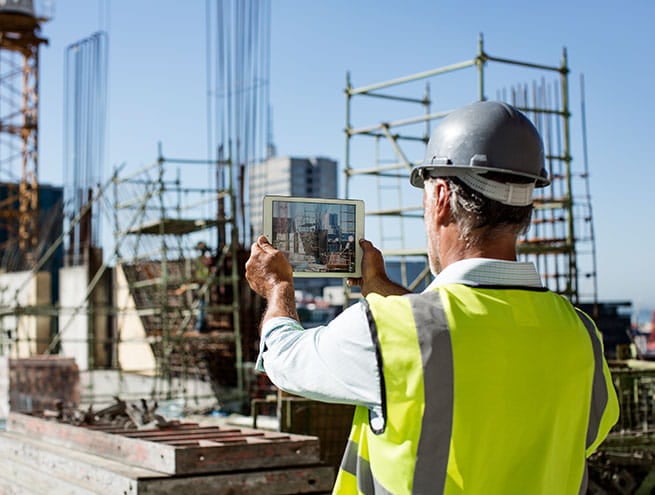 New Technologies on a construction site