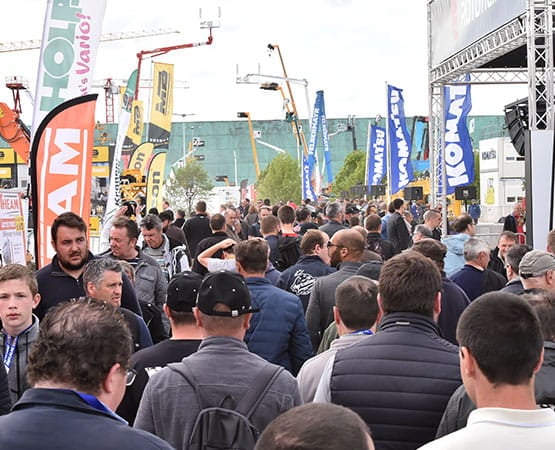 visitors at INTERMAT