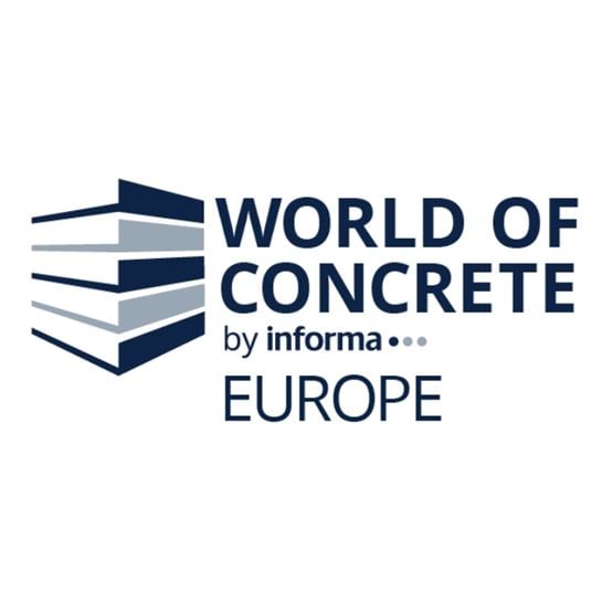 World of concrete europe by informa square logo format carré